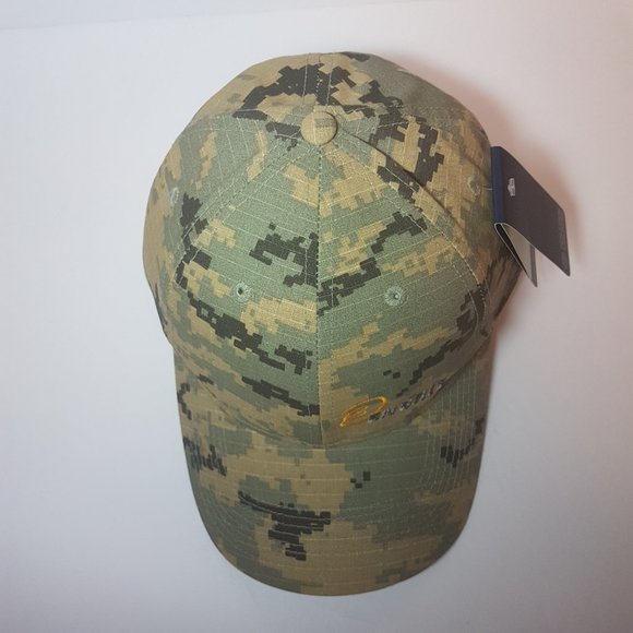 NWT ENBRIDGE Hat Organic Cotton Trucker Hat Curved bill Embroidered Camo Cammo - Picture 8 of 16